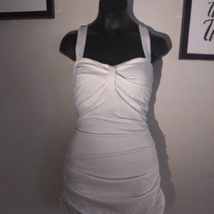 Victoria's Secret Bra Top Tunic Tank (White)